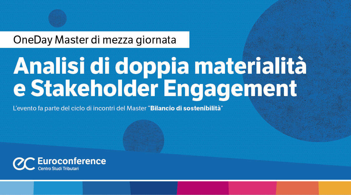 Immagine Analisi di doppia materialità e Stakeholder Engagement | Euroconference